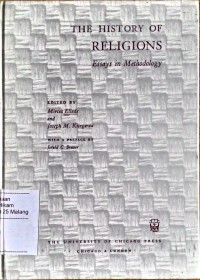 Image of The history of religins: essays in methodology