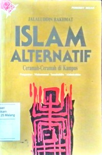 Image of Islam alternatif: ceramah-ceramah di kampus
