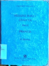 Image of Filsafat Barat Abad xx Jilid II : Prancis