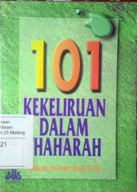 Image of 101 kekeliruan dalam thaharah