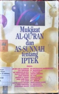 Image of Mukjizat al Qur'an dan as- sunnah tentang IPTEK jilid 2