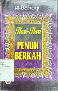 Image of Hari-hari penuh berkah