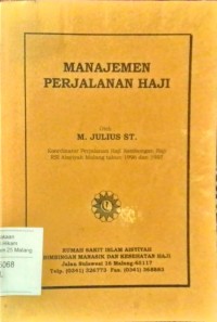 Image of Manajemen perjalanan haji