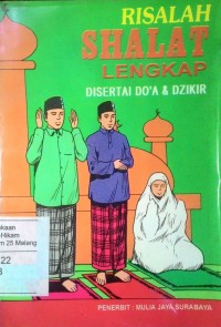 Image of Risalah shalat lengkap disertai doa dan dzikir