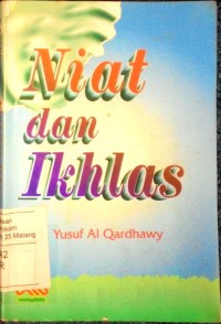 Image of Niat dan ikhlas