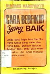 Image of Cara Berpikir yang baik