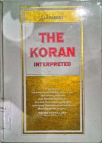 Image of The koran interpreted