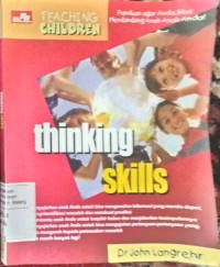 Image of Thinking Skills Mengajarkan keterampilan berpikir pada anak