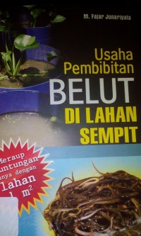 Image of Usaha pembibitan belut di lahan sempit