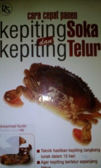 Image of Cara cepat panen kepiting soka dan kepiting telur