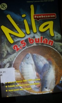 Image of Pembesaran nila 2,5 bulan