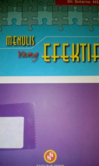 Image of Menulis yang efektif