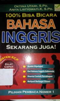 Image of 100% Bisa bicara bahasa inggris sekarang juga