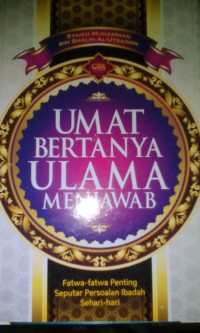 Image of Umat bertanya umalam menjawab