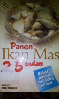 Image of Panen ikan mas 2,5 bulan