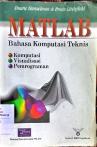 Image of Matlab Bahasa Komputer Teknis