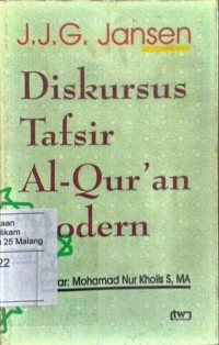Image of Diskursus tafsir AL-Qur'an modern