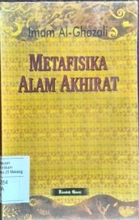 Image of Metafisika alam akhirat