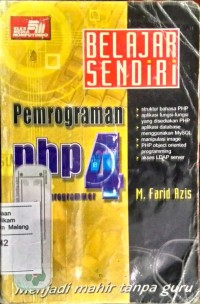 Image of Belajar sendiri pemograman PHP 4