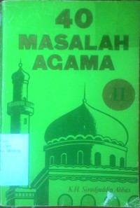 Image of Empat Puluh Masalah Agama [ jilid II]