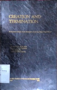 Image of Creation and termination: semantic study of structure of the Qur'anic world view
