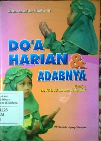 Image of Do'a harian dan adabnya untuk TK, TPA