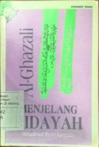 Image of Menjelang hidayah: mukadimah Ihya Ulumuddin