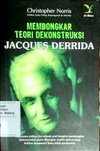 Image of Membongkar teori dekontruksi