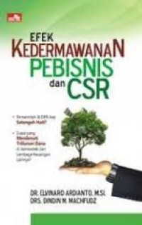 Image of Efek Kedermawanan Pebisnis dan CSR