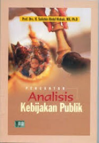 Image of Pengantar Analisis Kebijakan Publik