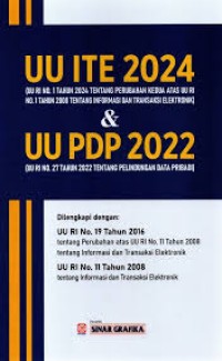 Image of UU ITE 2024 & UU PDP 2022