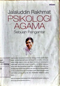 Image of Psikologi agama sebuah pengantar
