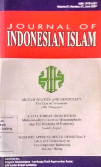 Image of Journal of Indonesia Islam