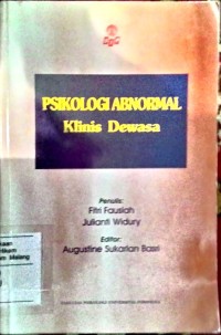 Image of Psikologi Abnormal Klinis Dewasa