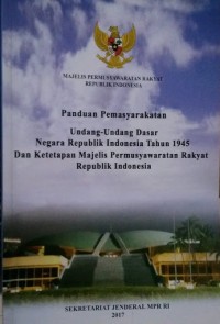 Image of Paduan Pemasyarakatan UUD NRI Tahun 1945 dan Ketetapan MPR RI